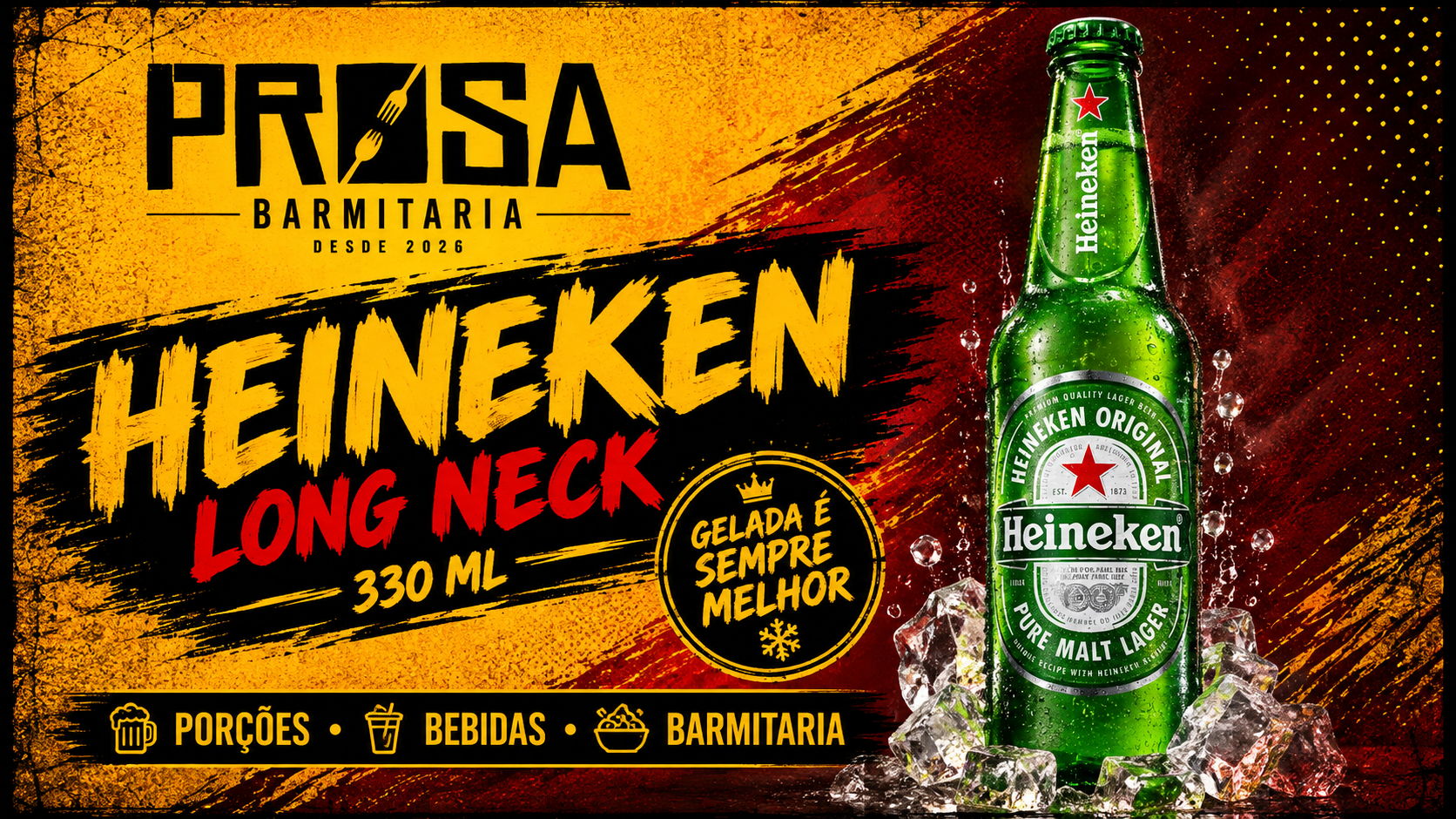 Heineken Long Neck