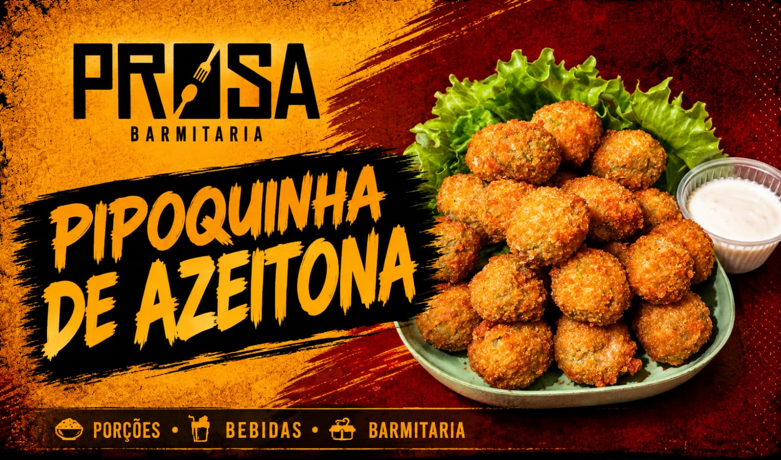 Pipoquinha de Azeitona