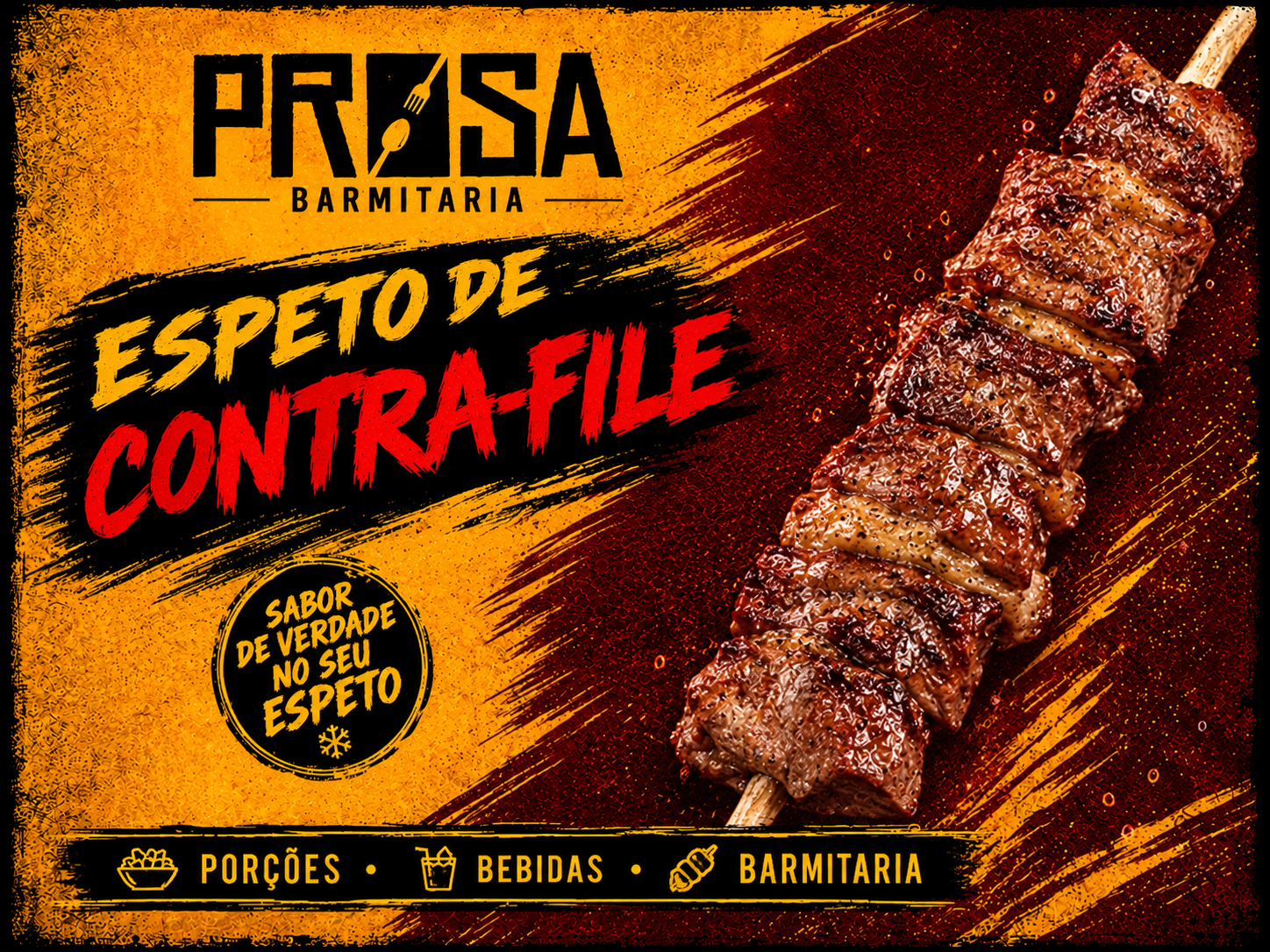 Espeto de Contra-Filé