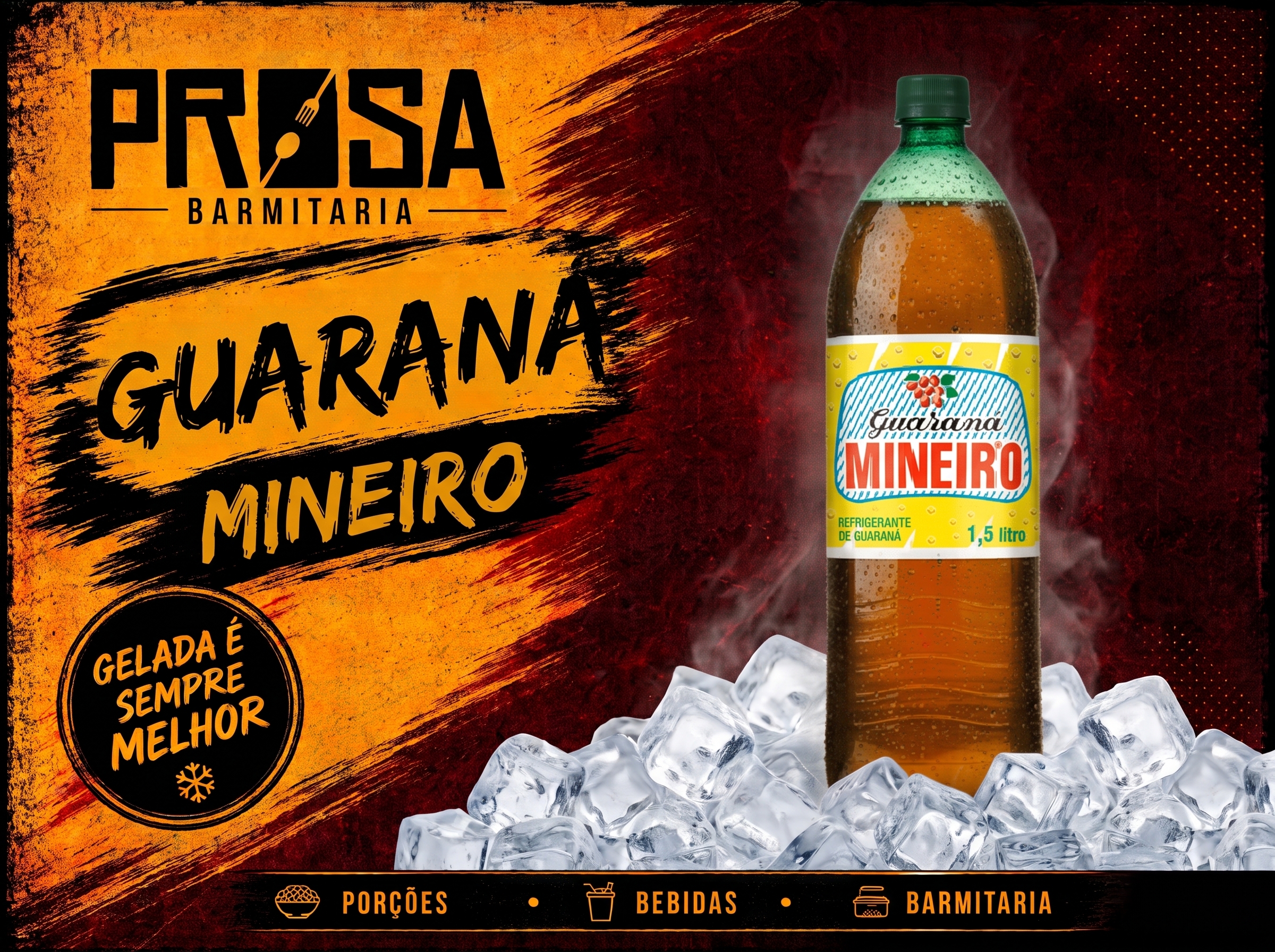 Guaraná Mineiro 1,5L