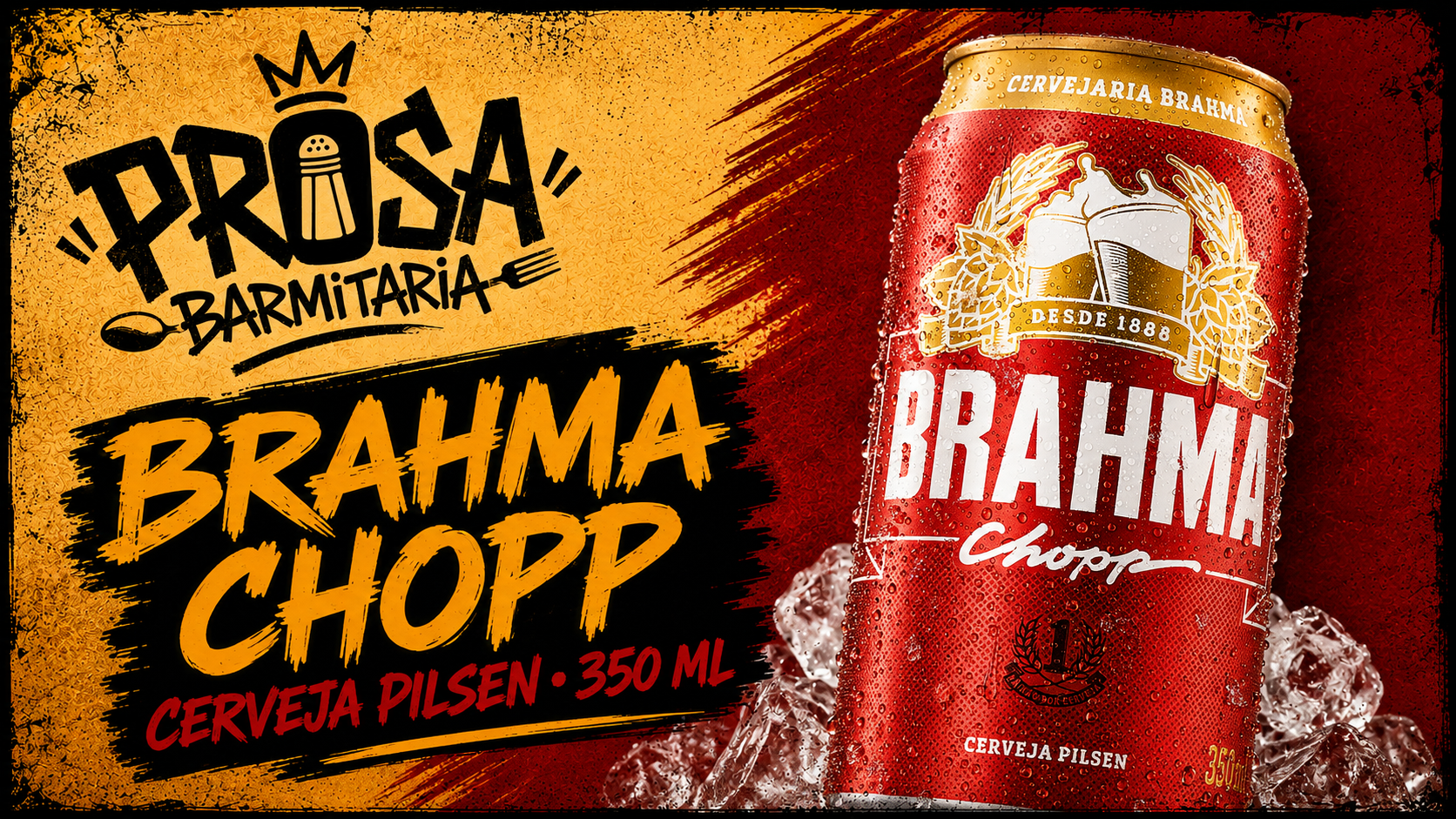 Cerveja Brahma 350ml