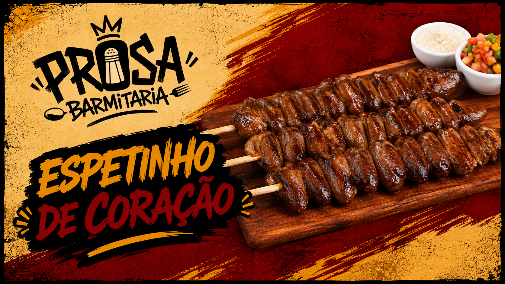 Espetinho de Coração